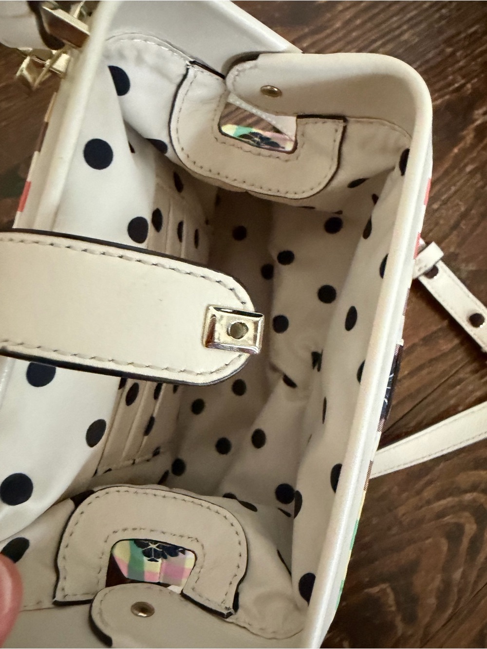 Kate Spade plaid bag - Picture 3 of 4